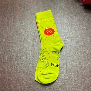 McDonald’s Grinch Green Socks